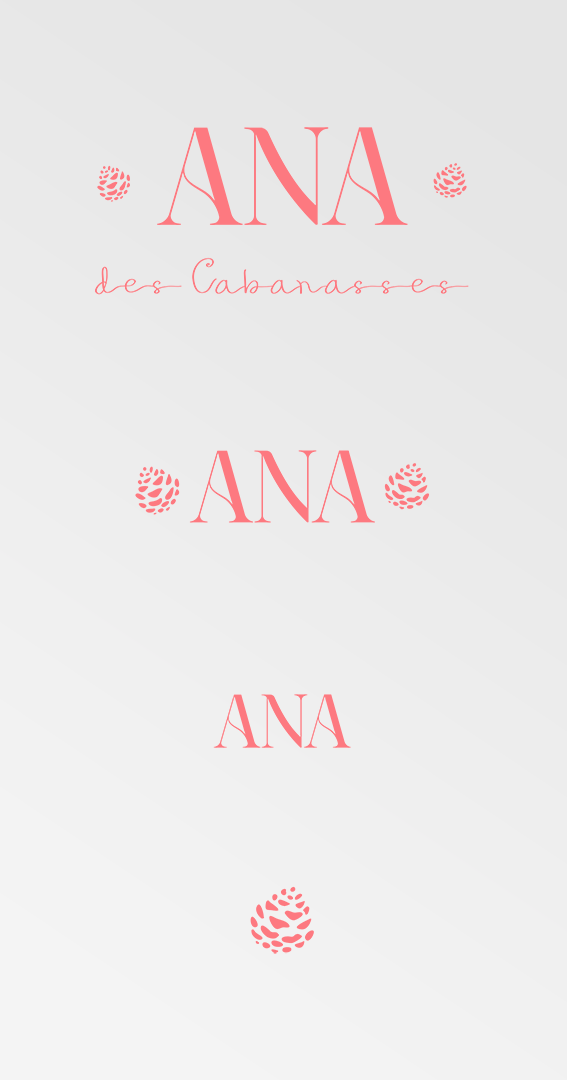 Image d'un ensemble de logos adaptatifs en rose sur fond blanc.