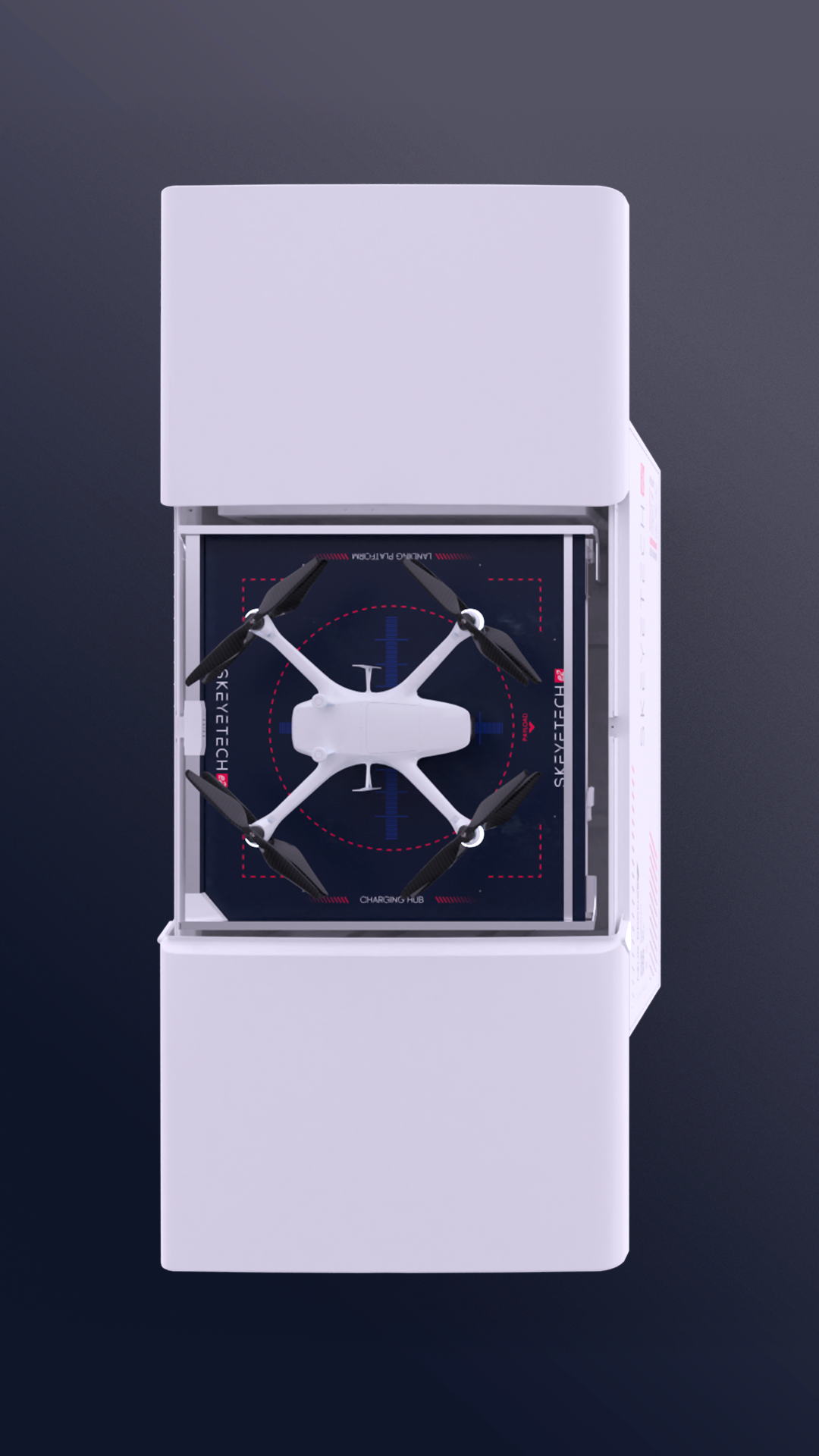 Image du drone AzurDrones que nous avons conçu.